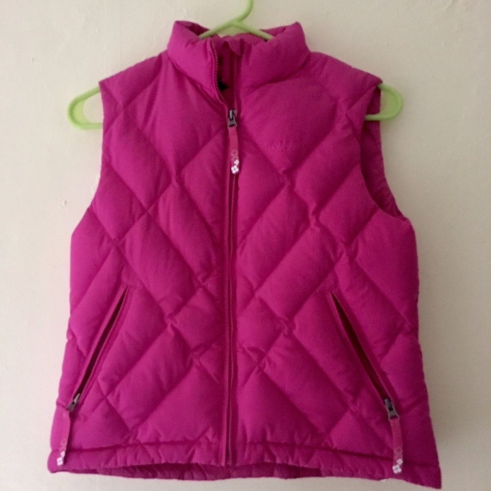 💕Cute pink girls ski vest size L (girls)